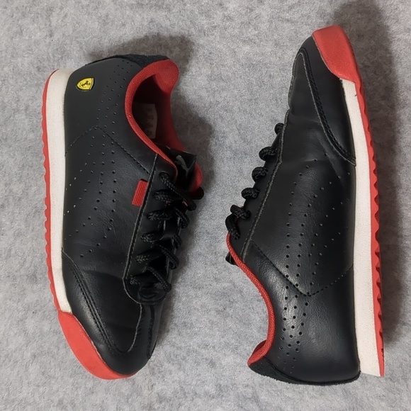 Puma Ferrari Roma Via Perf Black kids Shoes size 13c - Picture 7 of 7